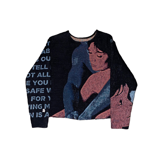 ‘Who Really Cares’ Album Tapestry Sweatshirt